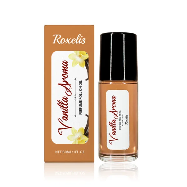 Portable Vanilla Orange Ball Roll-On Perfume